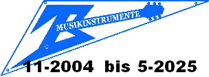 BASSEMBLEM blau Logo Musikinstr